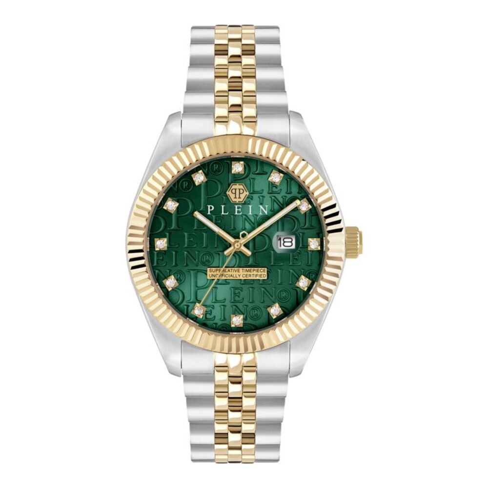 Philipp Plein Date Superlative Crystal Watch Multi Mens